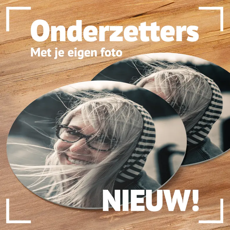 Onderzetters met je eigen foto